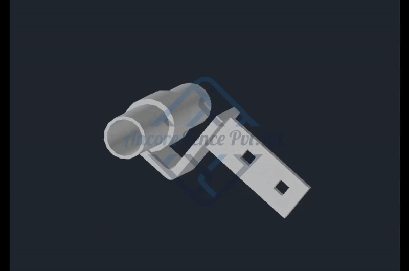 Universal Line Track Bracket Band Type Safety